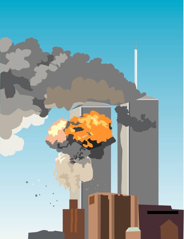 twin towers clipart