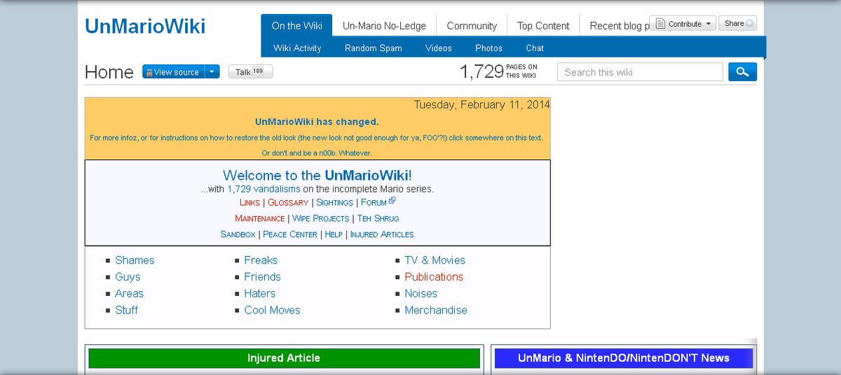 un mario wiki
