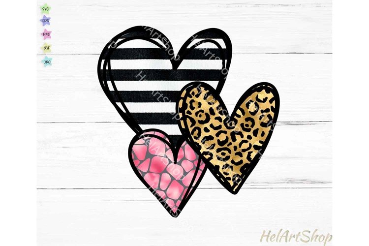 ungrouping cliparts hearts