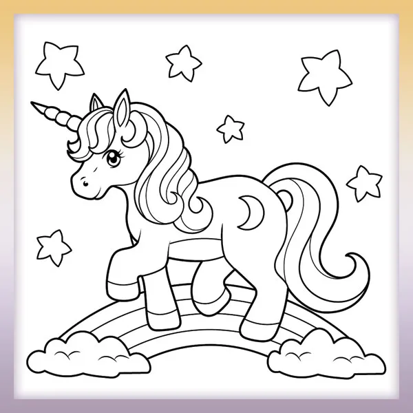 unicorn coloring pages online