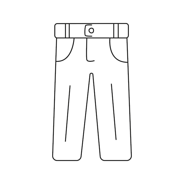uniform pants cliparts