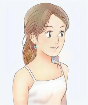 unmarried woman cliparts