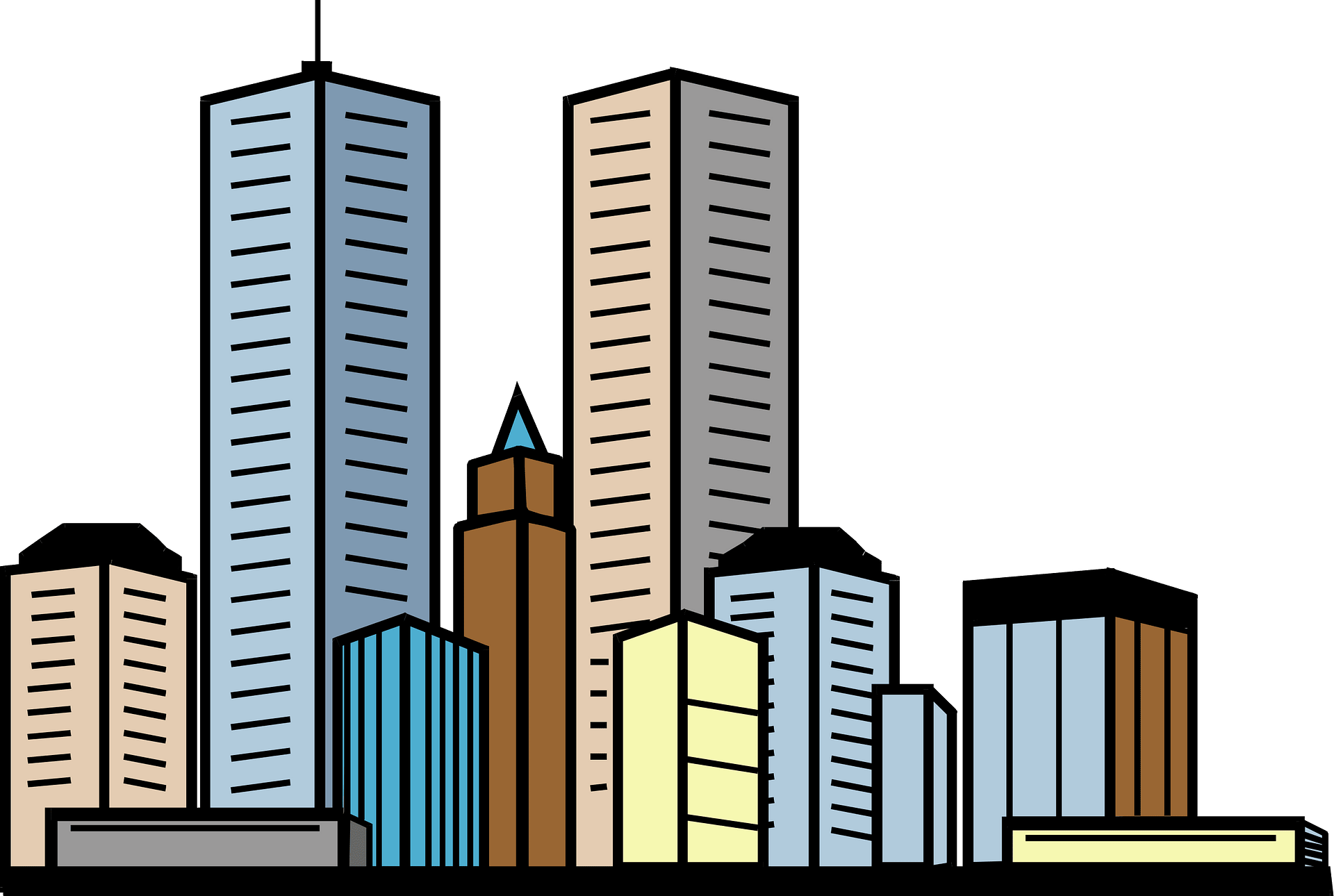 Stadt - Kostenlose Vektor-Clipart-Bilder auf clipart library.com