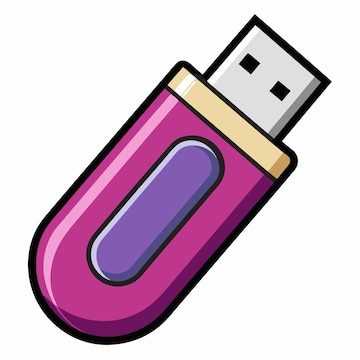 Usb clipart cartoon Illustration drawing | Premium AI-generated vector