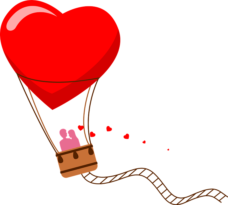 valentine balloon cliparts