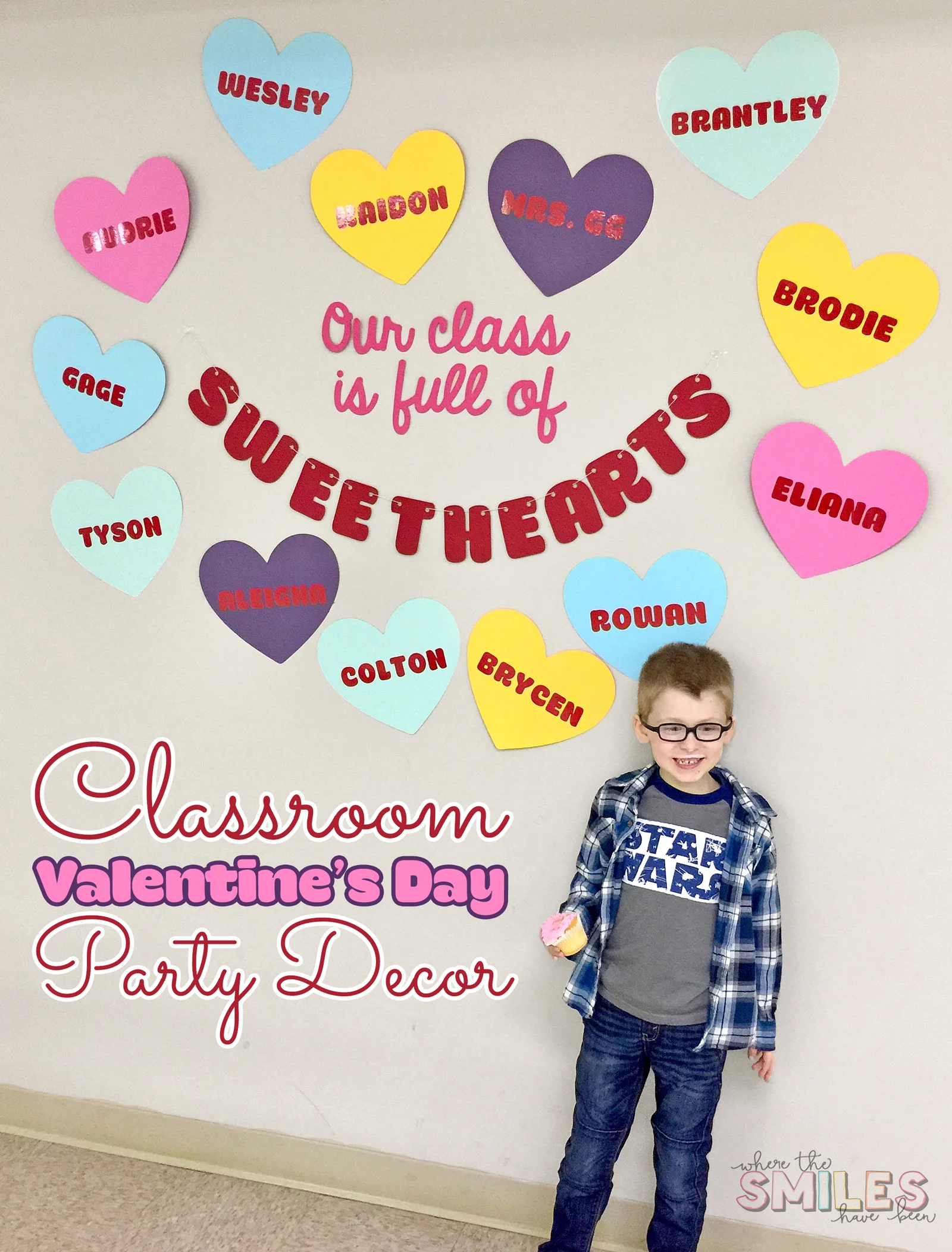 Valentines Day Decor for School Parties or Room Doors