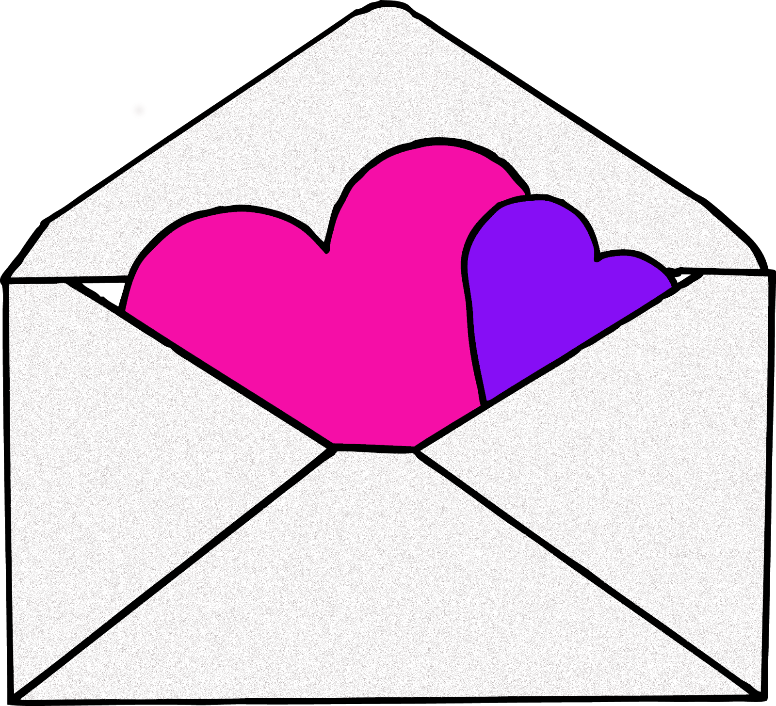 Download Images For Envelope Clipart Png - Valentine Envelope ...