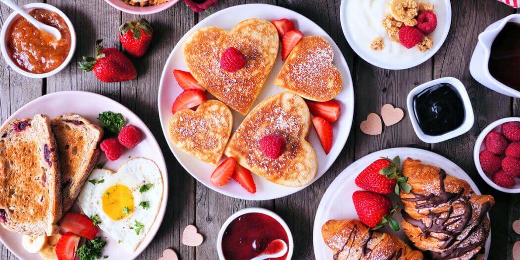 valentine foods
