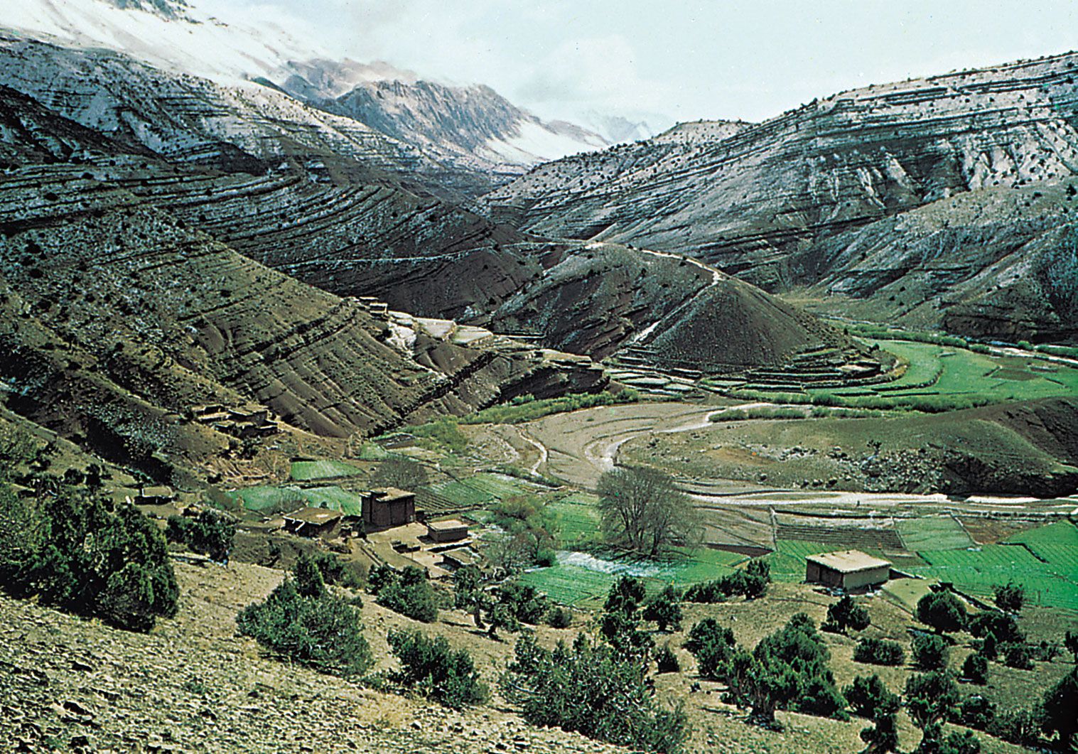valleys
