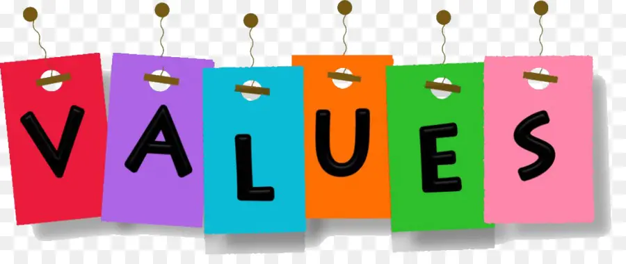 Values - Colorful Values Text Illustration - CleanPNG / KissPNG