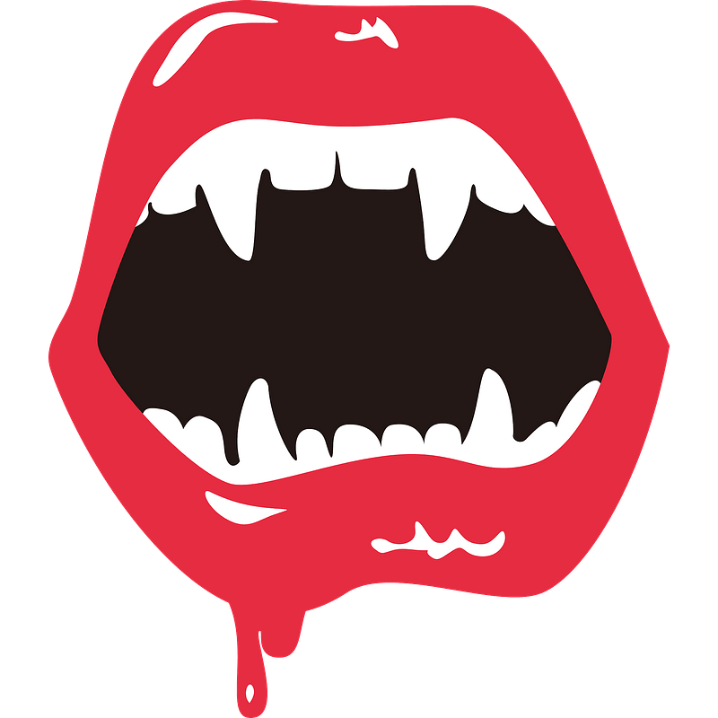 vampire teeth cliparts