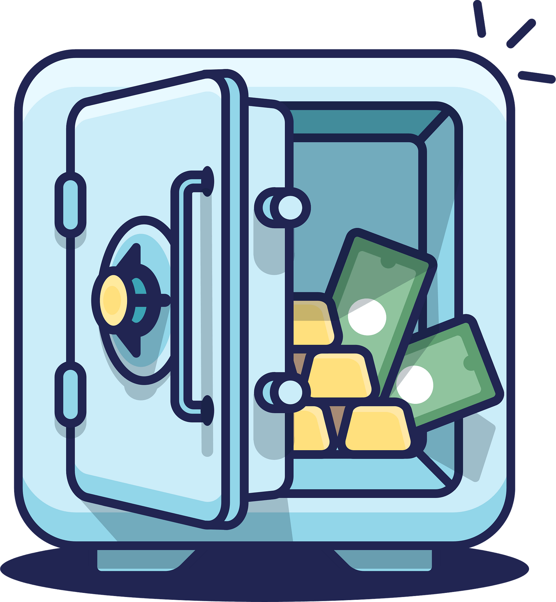 Open vault - Free vector clipart images on clipart library.com