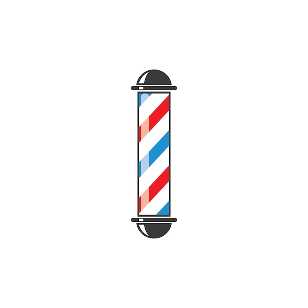 Premium Vector | Barber pole icon logo vector icon