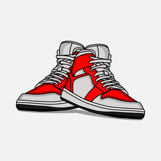 Running shoes vector Stock-Vektorbilder | Depositphotos