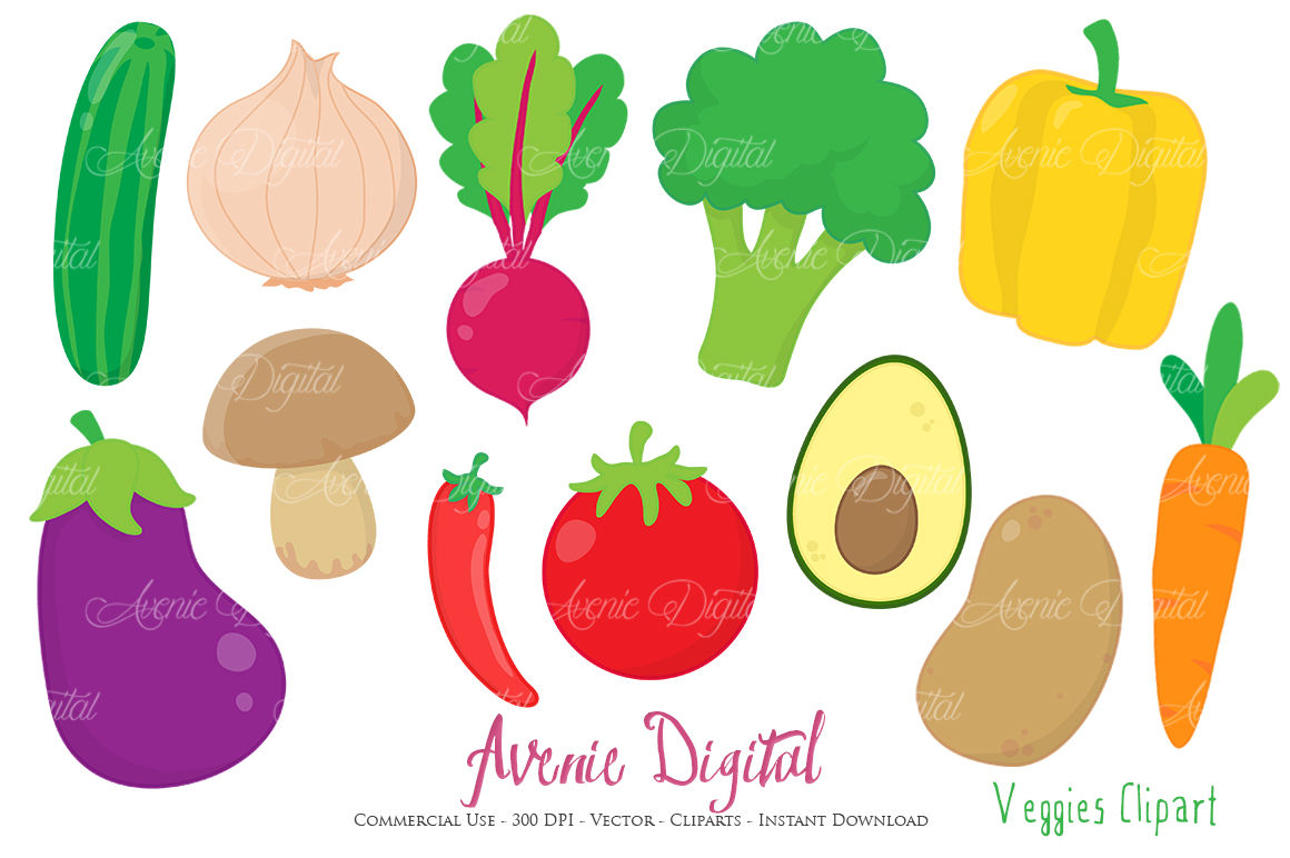 veggies cliparts