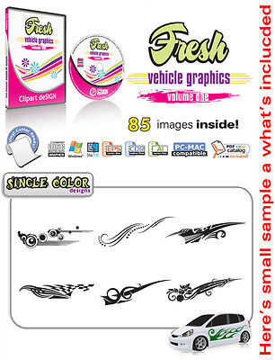 vehicle graphics cliparts
