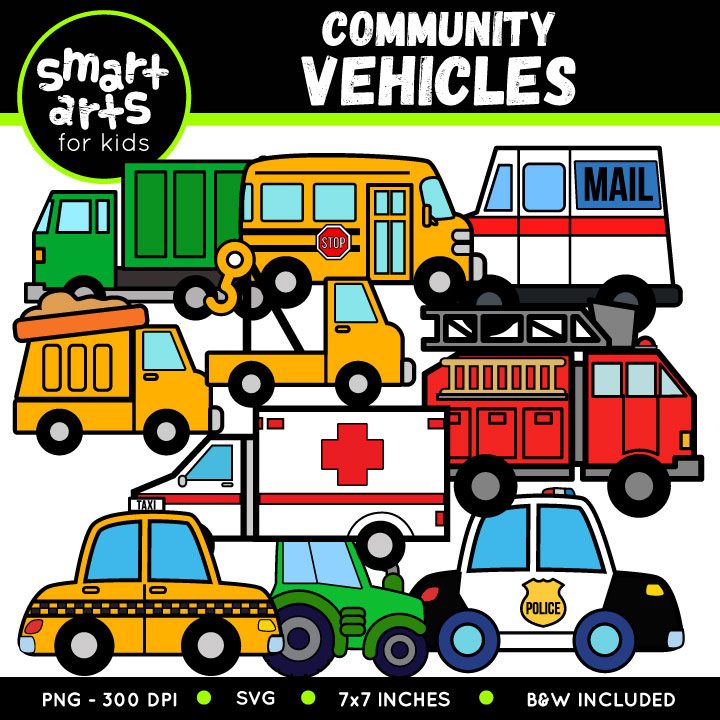 Vehicles Clip Art