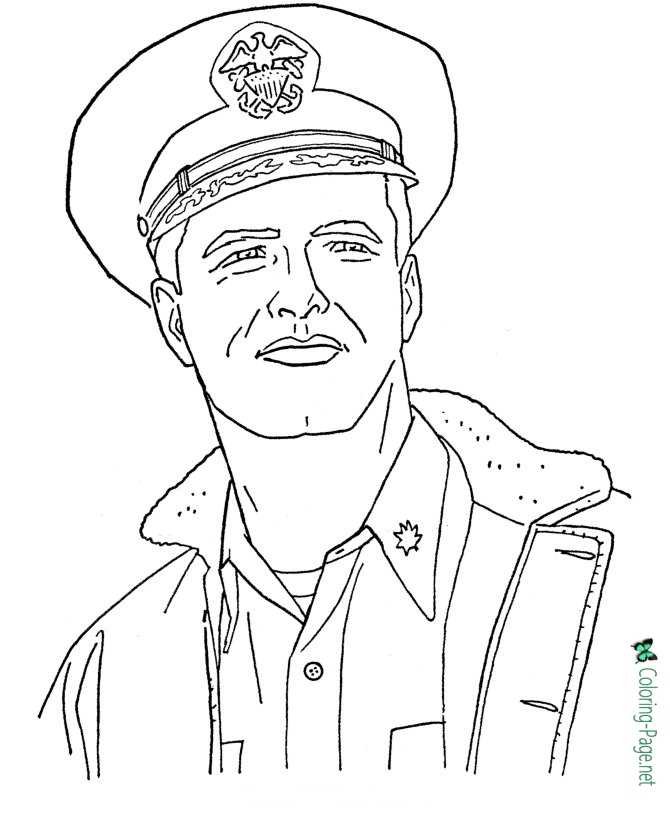 veterans day coloring pages printable