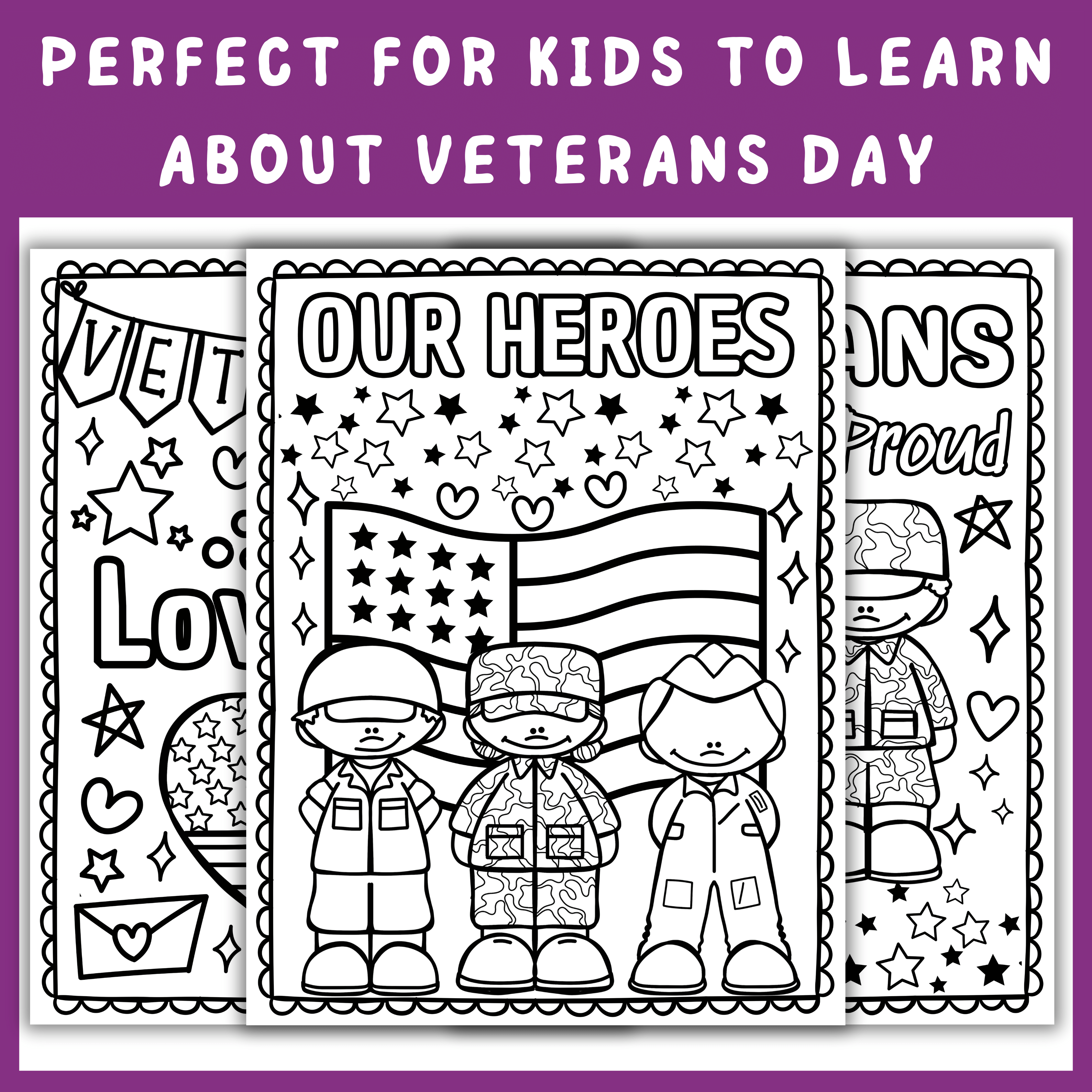 Free Veterans Day Coloring Sheet, Download Free Veterans Day Coloring