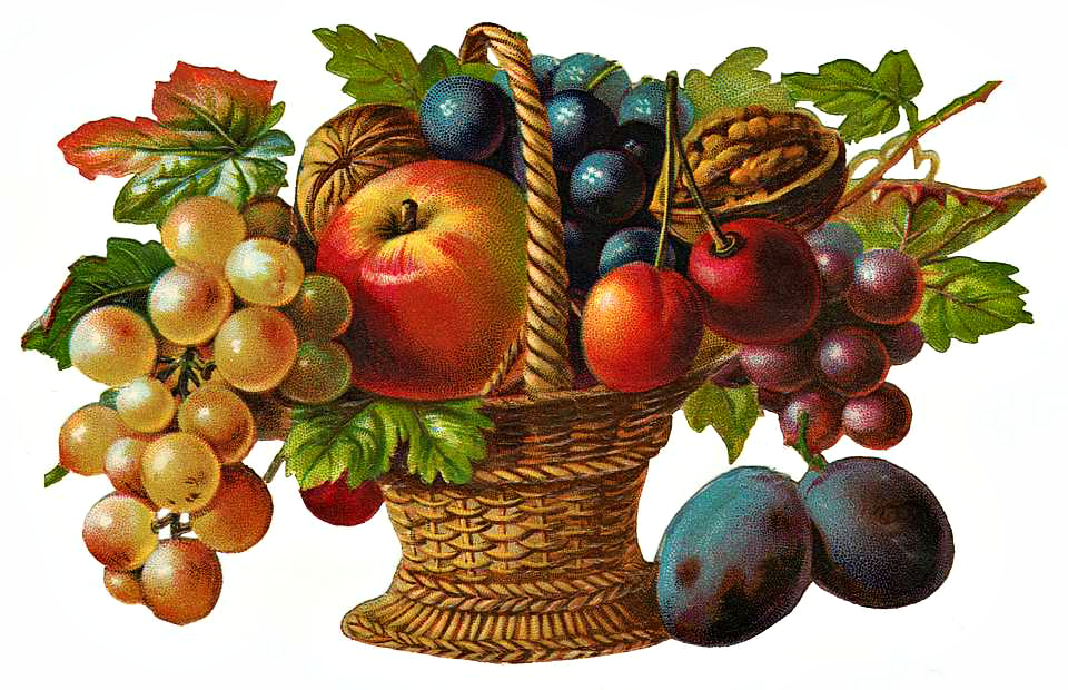 victorian autumn cliparts