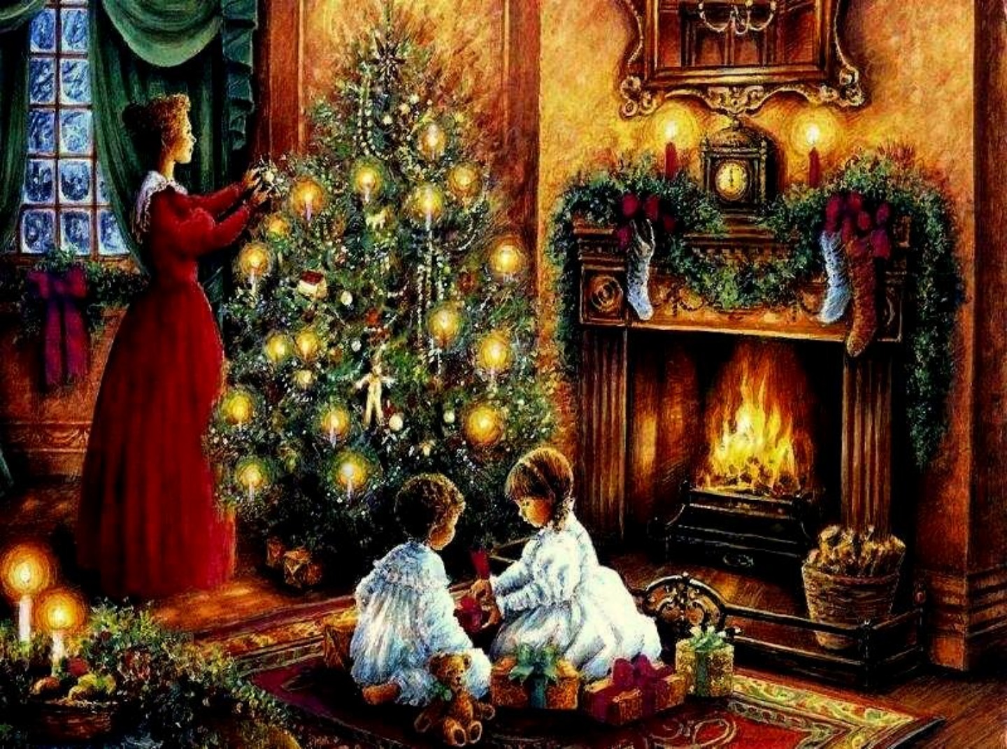 victorian christmas pictures