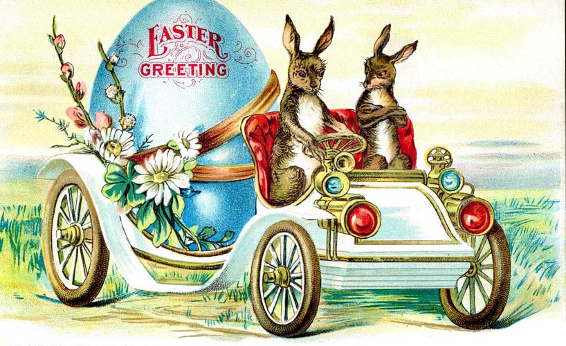 victorian easter cliparts