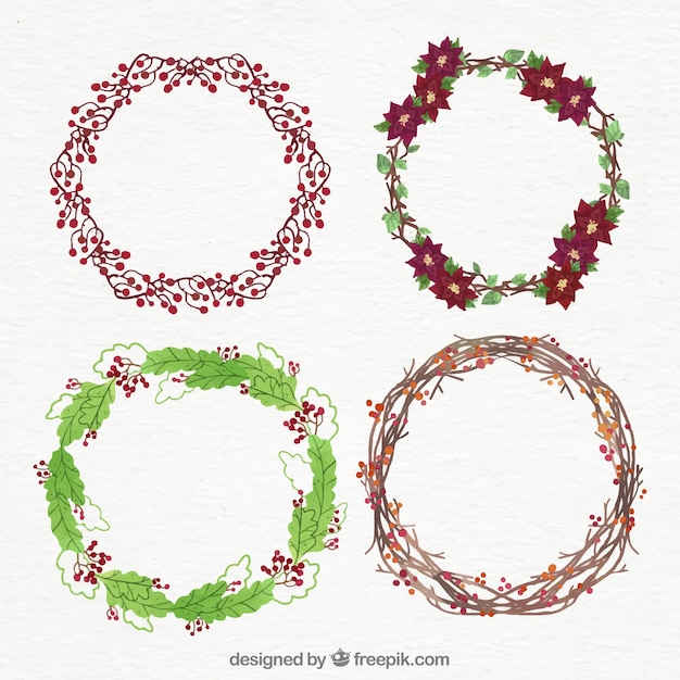 vine wreath cliparts