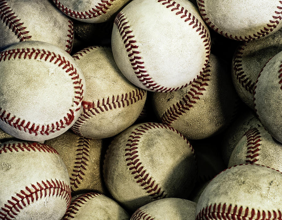 Vintage Baseballs by Mrod