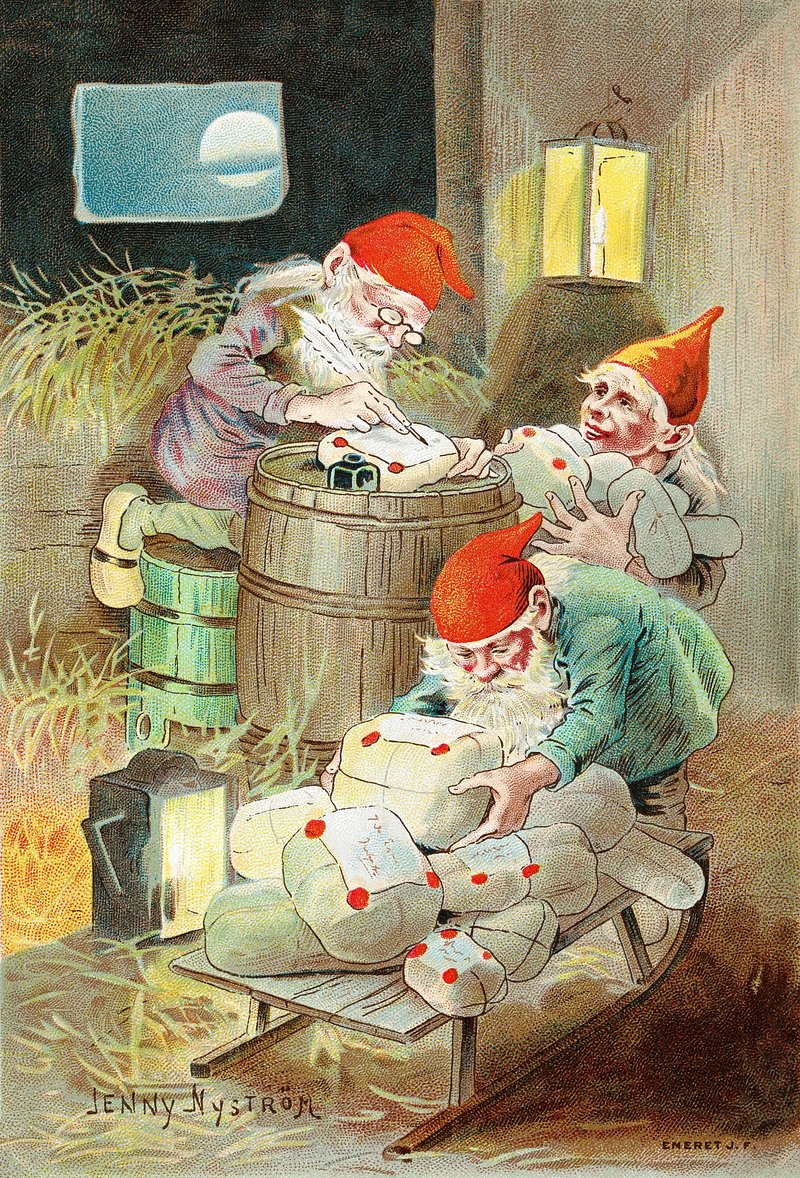 vintage christmas illustrations