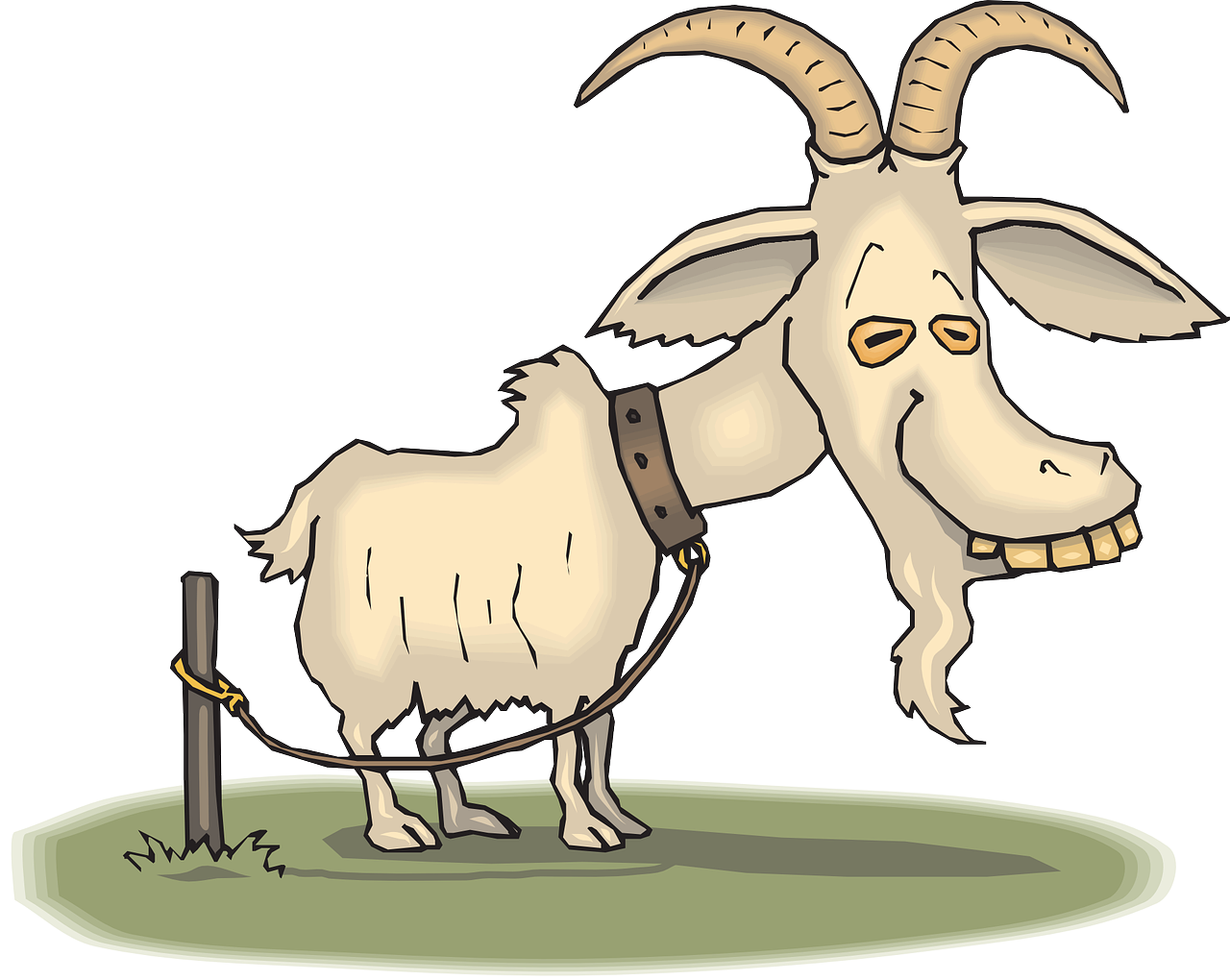 vintage goat cliparts