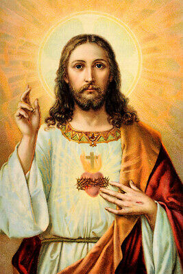 Jesus Christ Vintage Religious Portrait Oil Painting Wall Decor - POSTER  20x30 | eBay