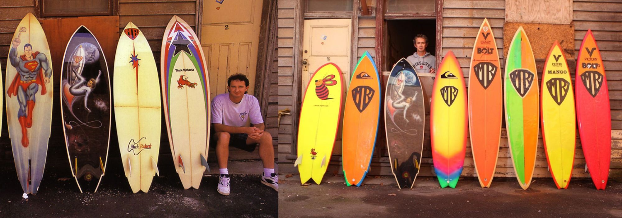 vintage surfboards