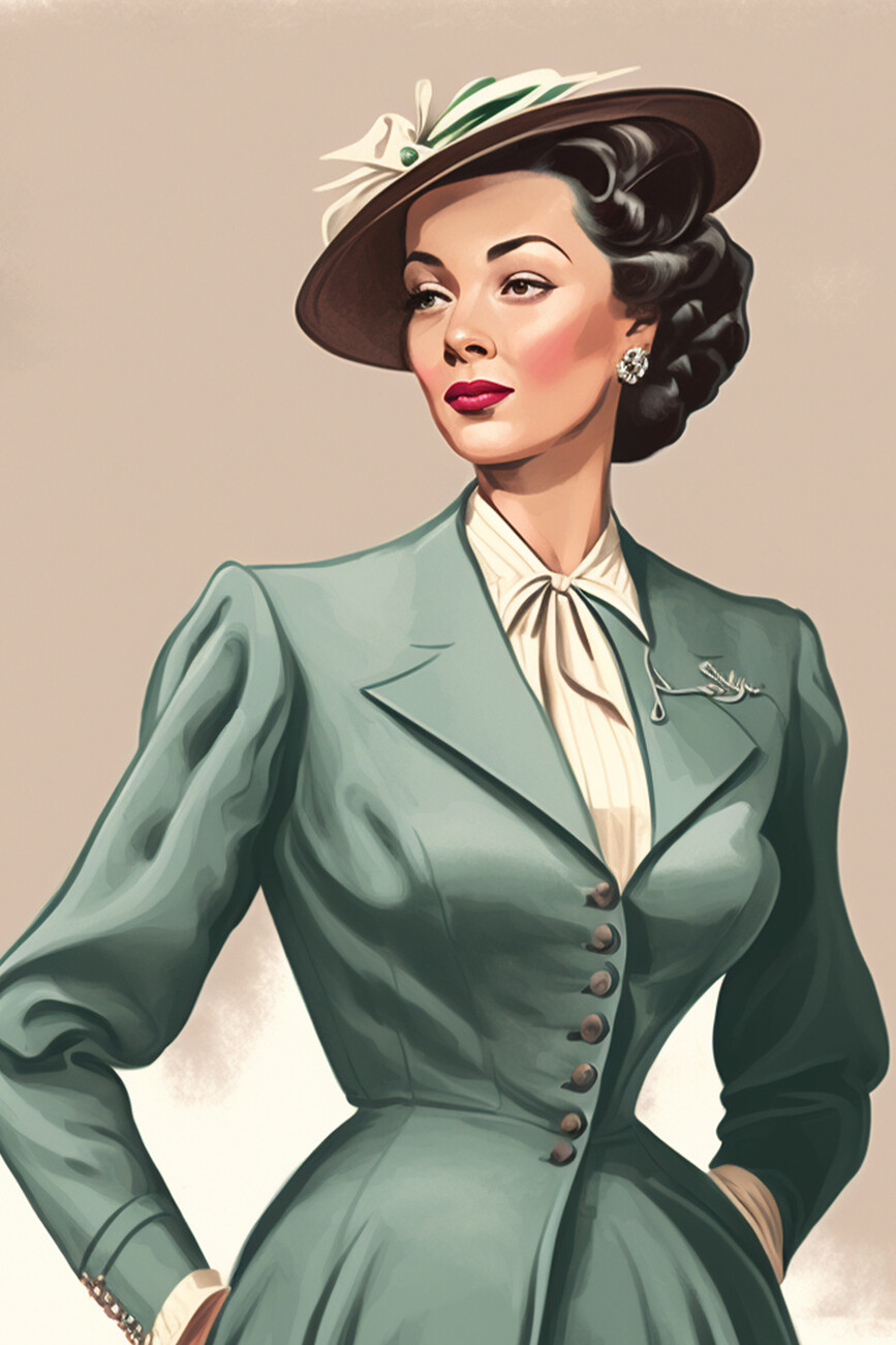 vintage woman