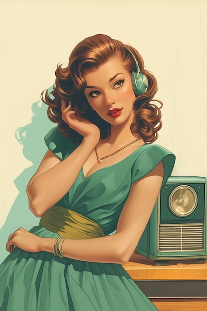 vintage woman