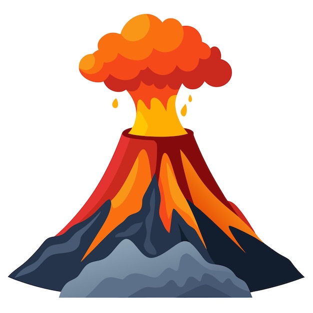 volcano cliparts