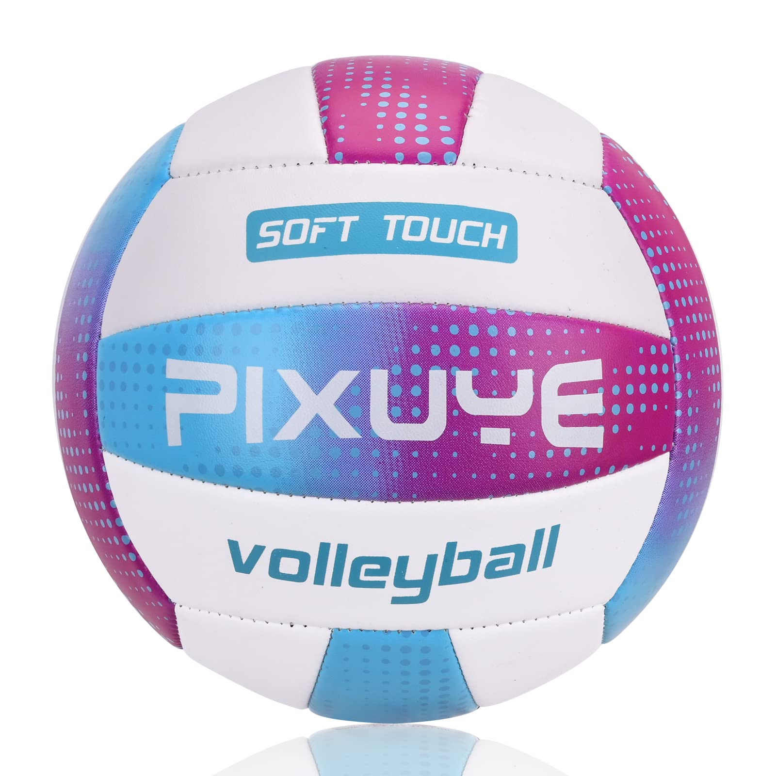 PIXUYE Volleyballs Official Size 5, Soft Beach Volleyball for Children  Adults, Ball for Outdoor Indoor Games Gym Training