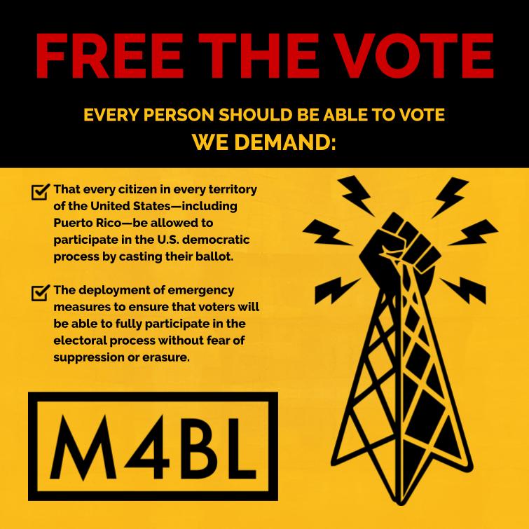 FREE THE VOTE - M4BL