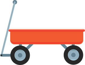 Red wagon - Free vector clipart images on clipart library.com