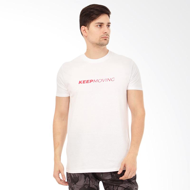 Waldos Sports Apparel Keep Moving Clear Baju Olahraga Pria - White