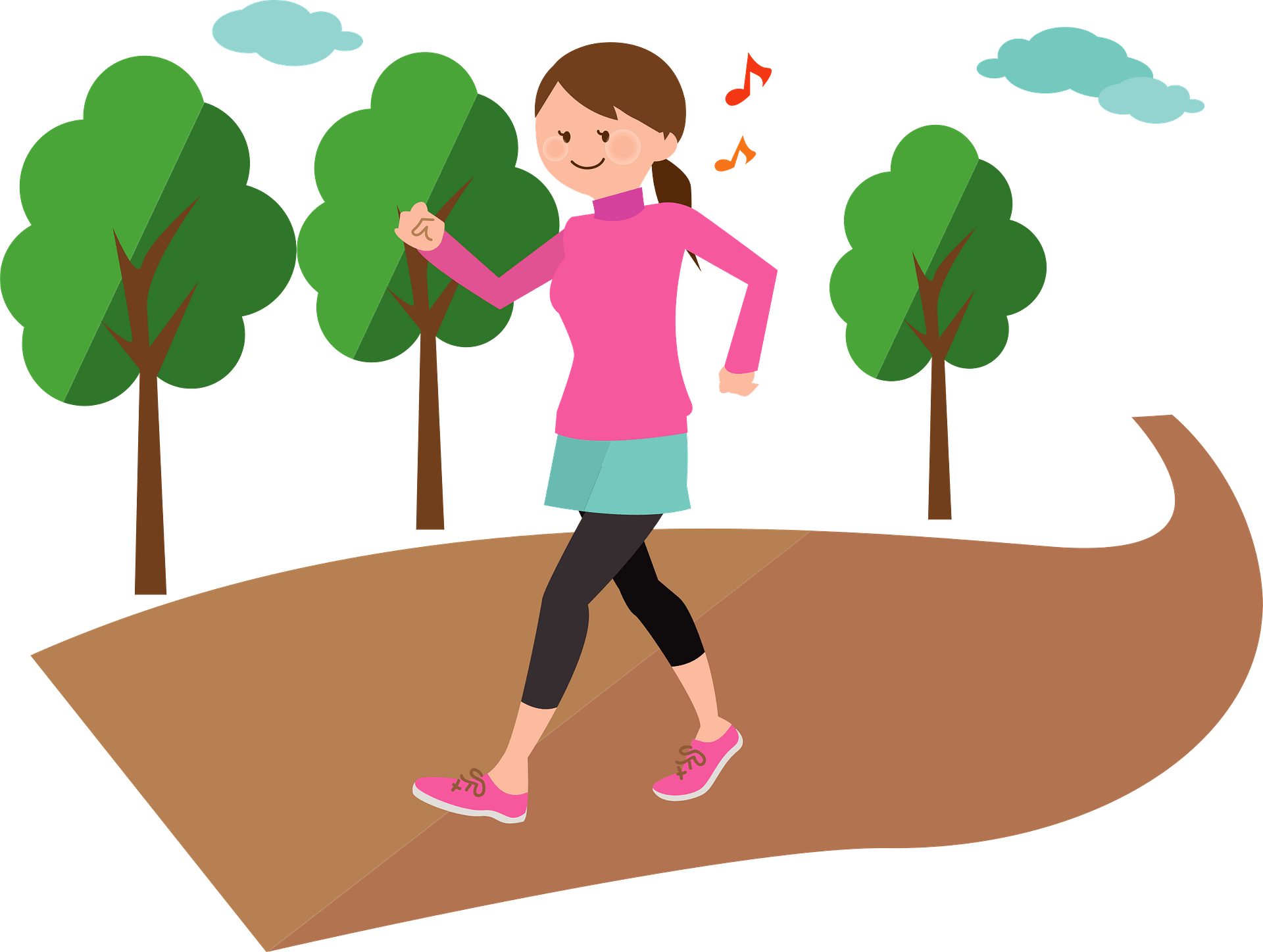 walking clipart