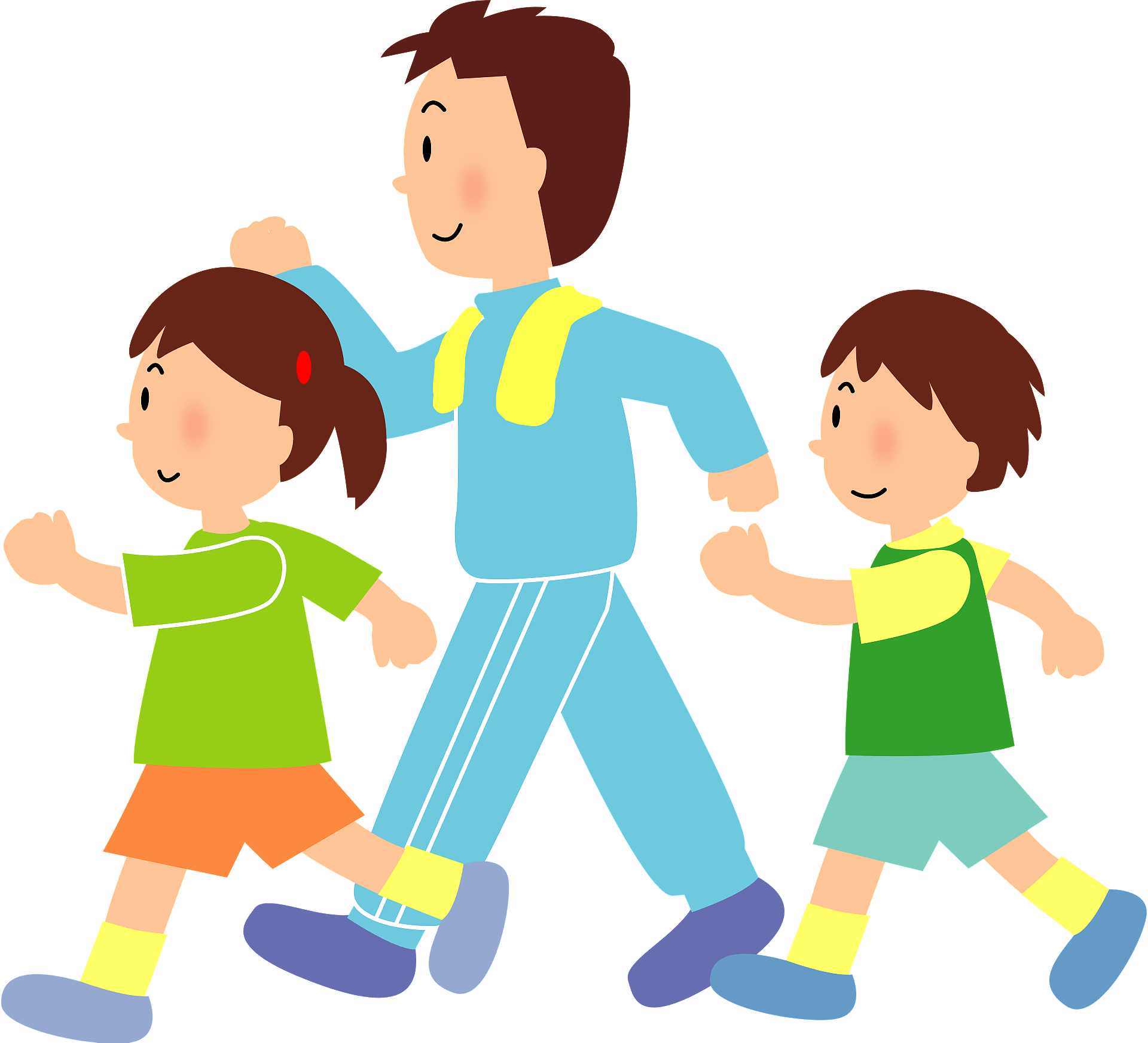 walking clipart