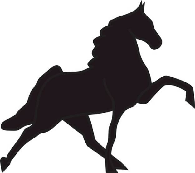 walking horse cliparts