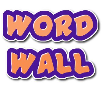 Word Wall logo. Free logo maker.