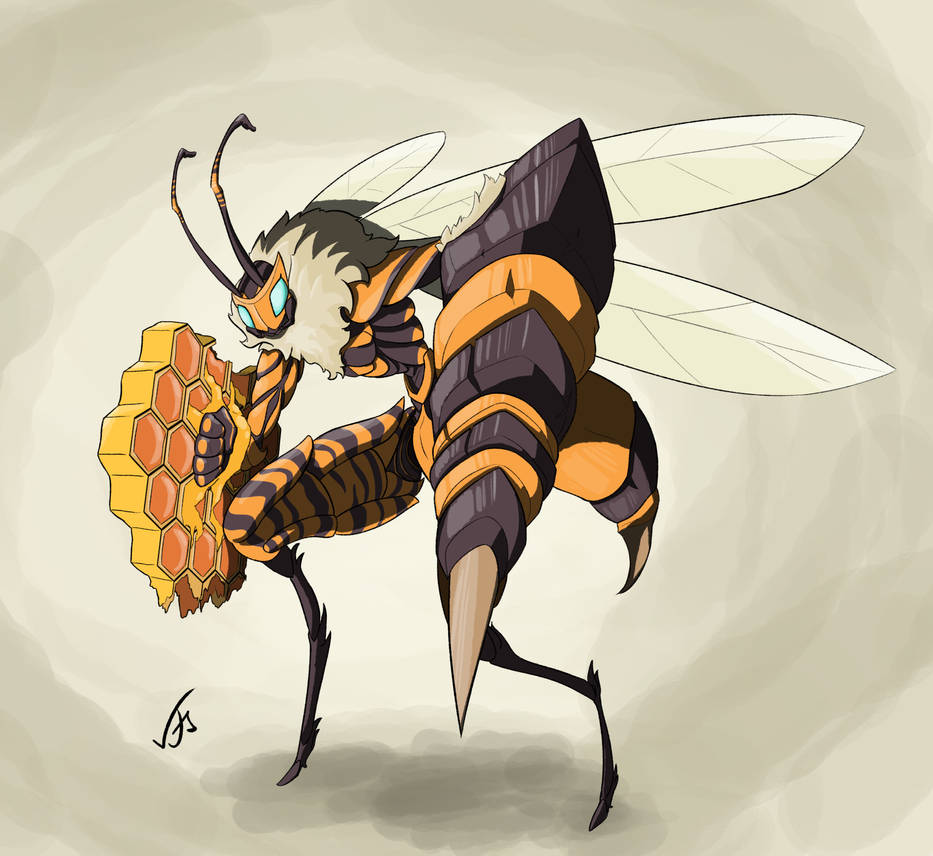 Bee Warrior by Katsunon on DeviantArt