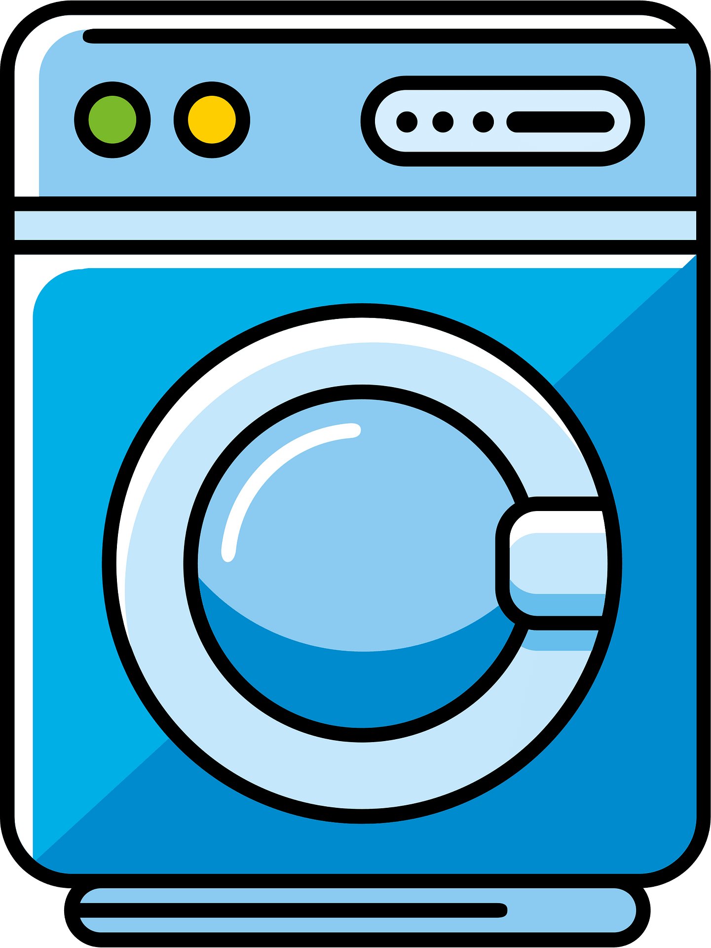 Washing machine - Free vector clipart images on clipart library.com