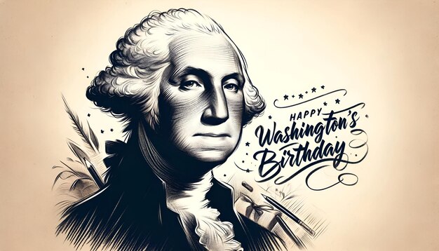 washingtons birthday cliparts