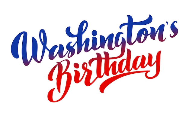 washingtons birthday cliparts