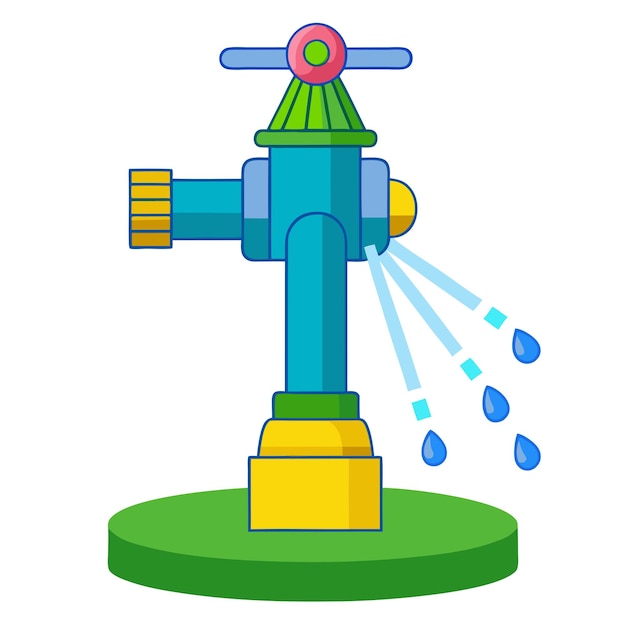 water sprinkler cliparts