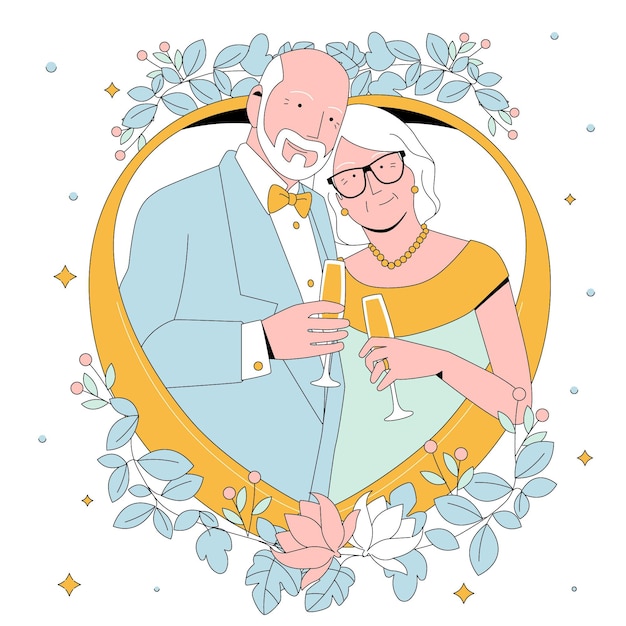 wedding anniversary clipart