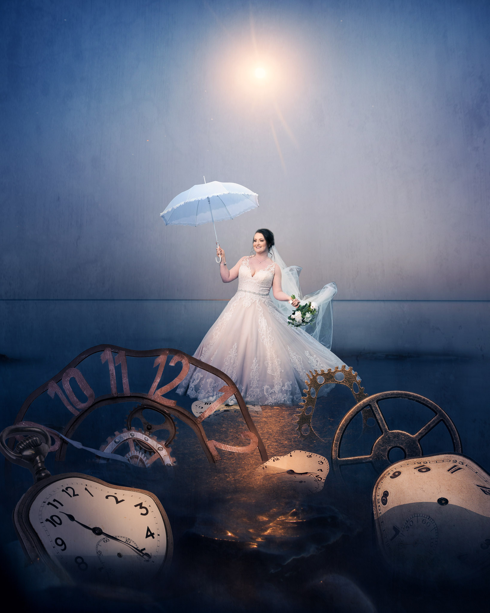 Something a little different... Creative wedding artwork by ...